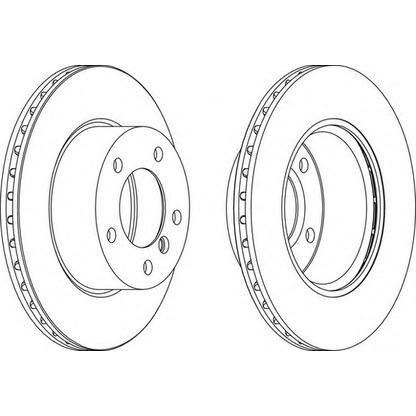 Photo Brake Disc WAGNER WGR12281