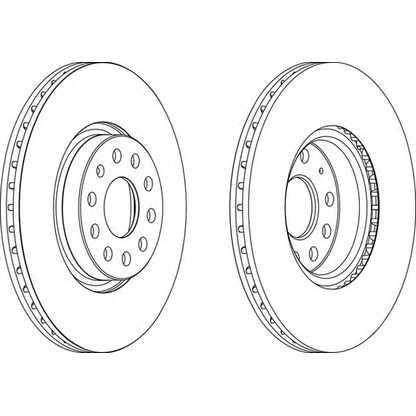 Photo Brake Disc WAGNER WGR13051