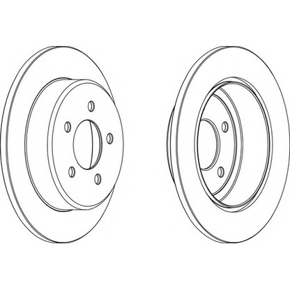 Photo Brake Disc WAGNER WGR14921