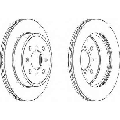 Photo Brake Disc WAGNER WGR15091