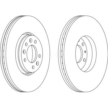 Photo Brake Disc WAGNER WGR16151