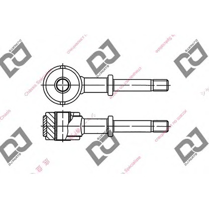 Foto Stange/Strebe, Stabilisator DJ PARTS DL1311