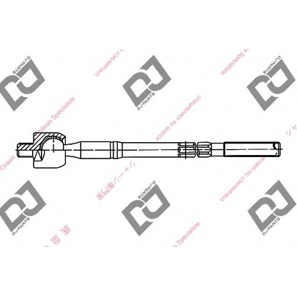 Foto Giunto assiale, Asta trasversale DJ PARTS DR1005