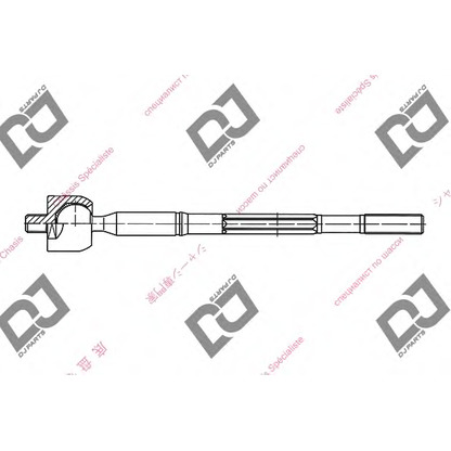 Photo Rotule de direction intérieure, barre de connexion DJ PARTS DR1011