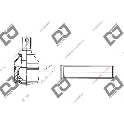 Photo Tie Rod Axle Joint DJ PARTS DE1019