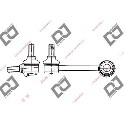 Foto Travesaños/barras, estabilizador DJ PARTS DL1066