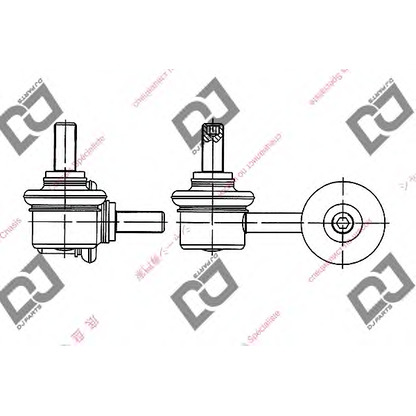 Zdjęcie Drążek / wspornik, stabilizator DJ PARTS DL1092