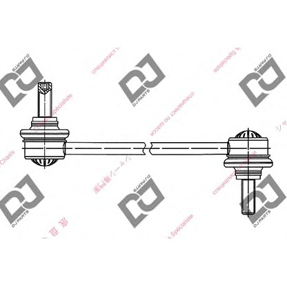 Foto Travesaños/barras, estabilizador DJ PARTS DL1231