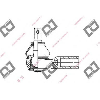 Photo Tie Rod End DJ PARTS DE1046