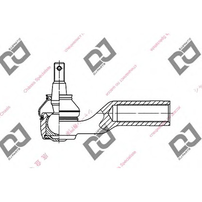 Foto Rótula barra de acoplamiento DJ PARTS DE1065