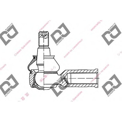 Photo Tie Rod End DJ PARTS DE1102