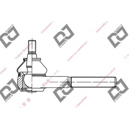 Foto Rótula barra de acoplamiento DJ PARTS DE1131