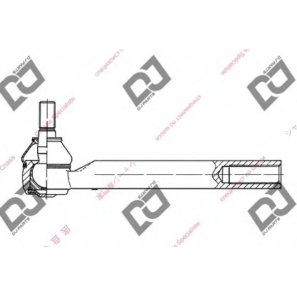 Фото Наконечник поперечной рулевой тяги DJ PARTS DE1155