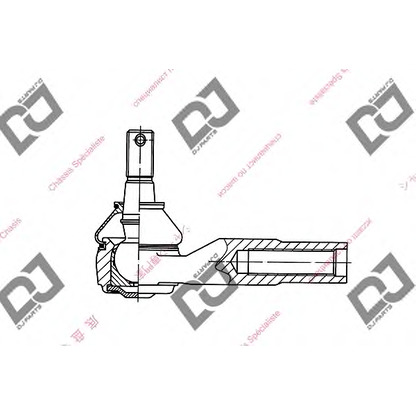 Photo Tie Rod End DJ PARTS DE1282