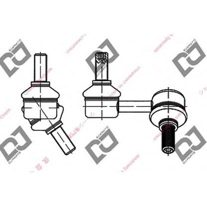 Photo Entretoise/tige, stabilisateur DJ PARTS DL1052