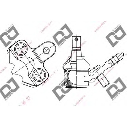 Photo Ball Joint DJ PARTS DB1140