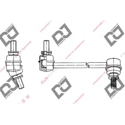 Zdjęcie Drążek / wspornik, stabilizator DJ PARTS DL1348