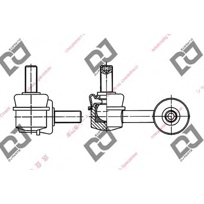 Foto Travesaños/barras, estabilizador DJ PARTS DL1025