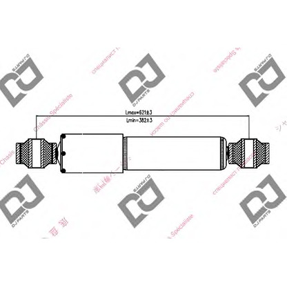 Photo Amortisseur DJ PARTS DS1239HT