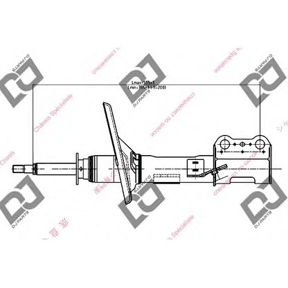 Foto Ammortizzatore DJ PARTS DS1033GS