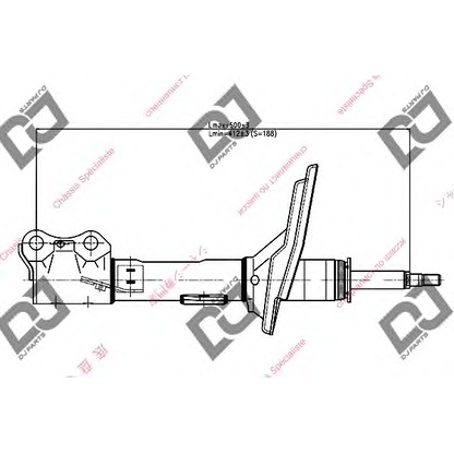 Фото Амортизатор DJ PARTS DS1049GS