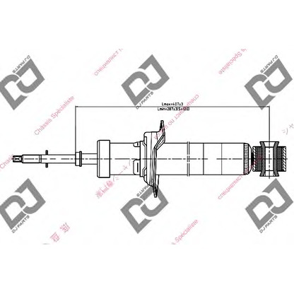 Photo Shock Absorber DJ PARTS DS1121GT