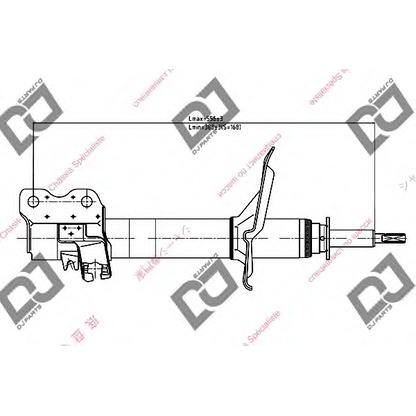 Foto Ammortizzatore DJ PARTS DS1125GS