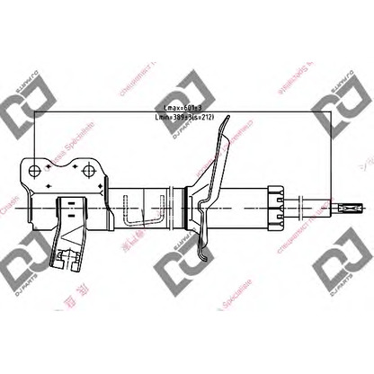 Photo Shock Absorber DJ PARTS DS1127GS