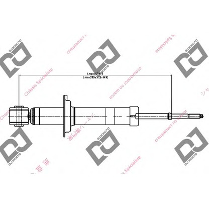 Foto Ammortizzatore DJ PARTS DS1154GT