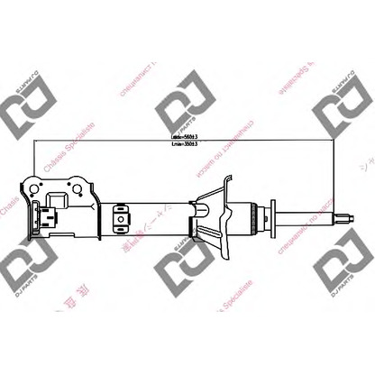 Foto Amortiguador DJ PARTS DS1264GS