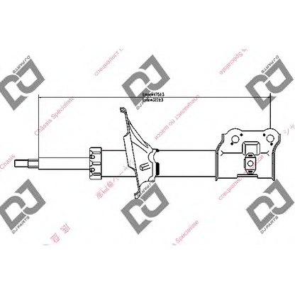 Foto Ammortizzatore DJ PARTS DS1269GS