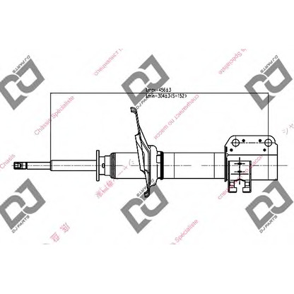 Photo Shock Absorber DJ PARTS DS1074GS