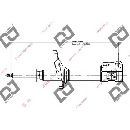 Foto Amortiguador DJ PARTS DS1081GS