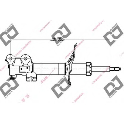 Photo Shock Absorber DJ PARTS DS1101GS