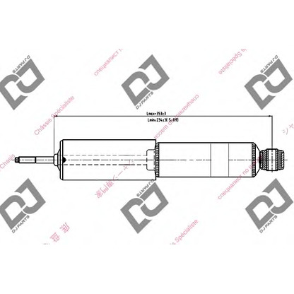 Фото Амортизатор DJ PARTS DS1174HT