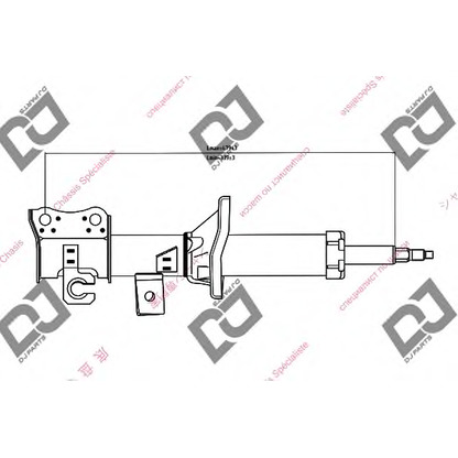 Foto Ammortizzatore DJ PARTS DS1243GS