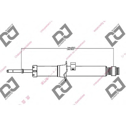 Foto Ammortizzatore DJ PARTS DS1252GT