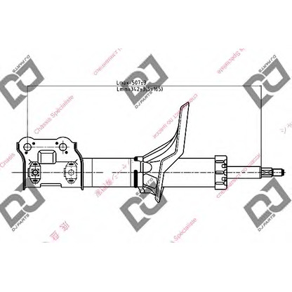 Foto Ammortizzatore DJ PARTS DS1282GS