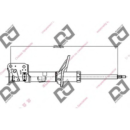 Фото Амортизатор DJ PARTS DS1289GS