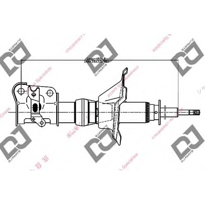 Photo Shock Absorber DJ PARTS DS1312GS