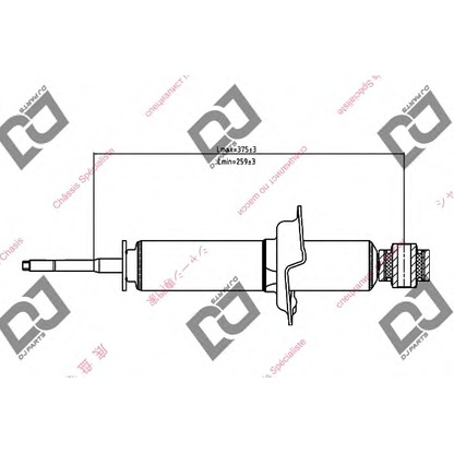 Foto Ammortizzatore DJ PARTS DS1314GT