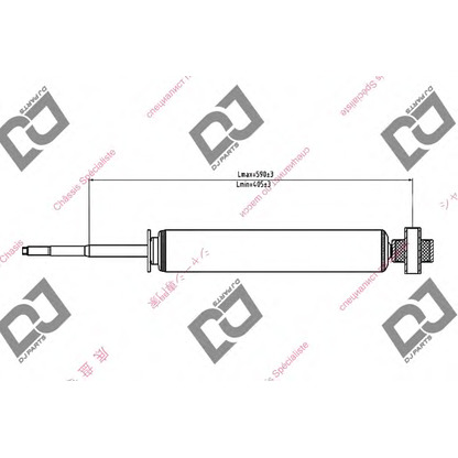 Foto Ammortizzatore DJ PARTS DS1327GT