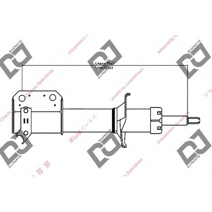 Foto Ammortizzatore DJ PARTS DS1343GS