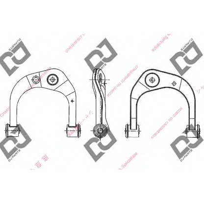 Photo Track Control Arm DJ PARTS DA1431