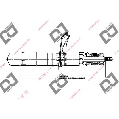 Photo Shock Absorber DJ PARTS DS1382GS