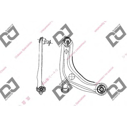 Photo Bras de liaison, suspension de roue DJ PARTS DA1304