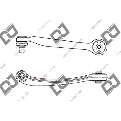 Foto Kit braccio oscillante, Sospensione ruota DJ PARTS DA1327