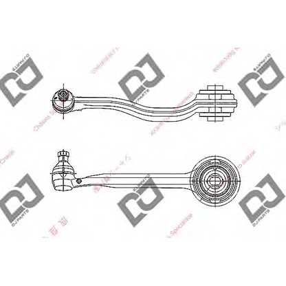 Foto Barra oscilante, suspensión de ruedas DJ PARTS DA1119