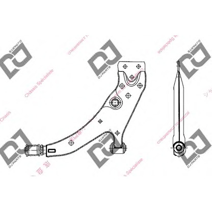 Photo Bras de liaison, suspension de roue DJ PARTS DA1271