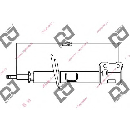 Foto Ammortizzatore DJ PARTS DS1396GS